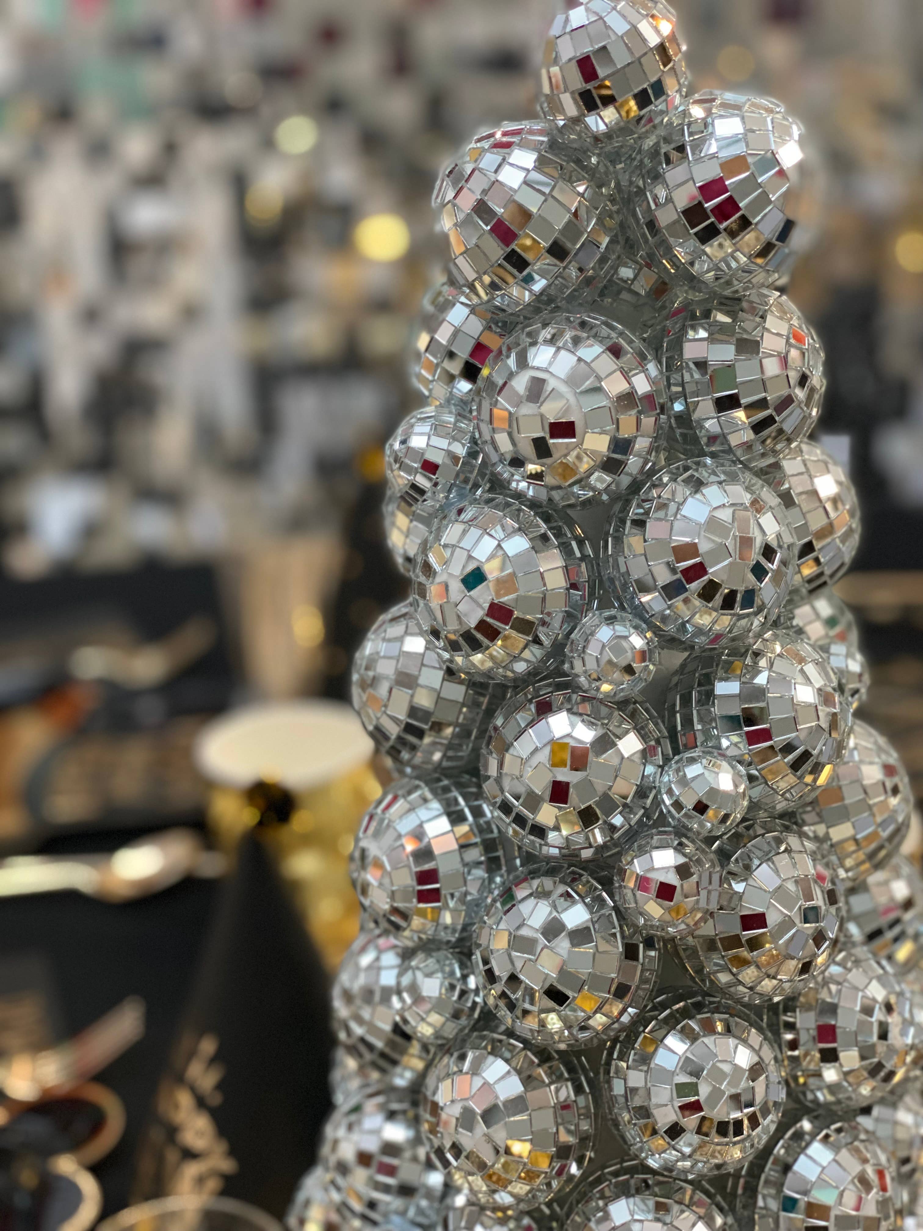 OhMy! Creative - Wholesale Christmas Decoration - Lux Disco Ball Tree2