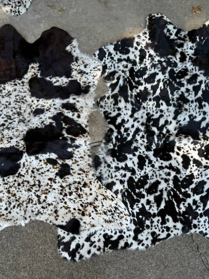 Bedruckte Salt & Pepper Kalbsleder für den Großhandel von Broads Market