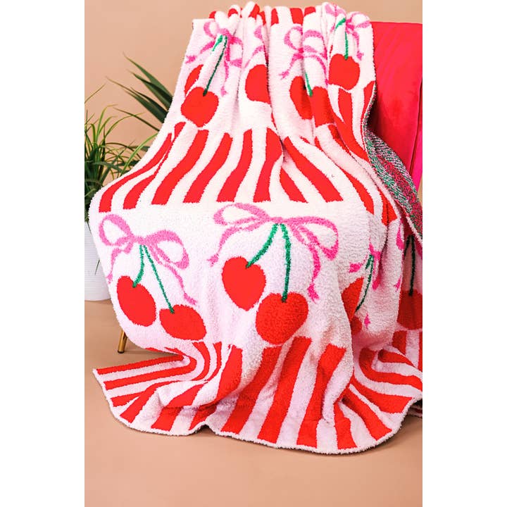 Rosso Coperta Cherry Bomb in vendita all'ingrosso su Faire