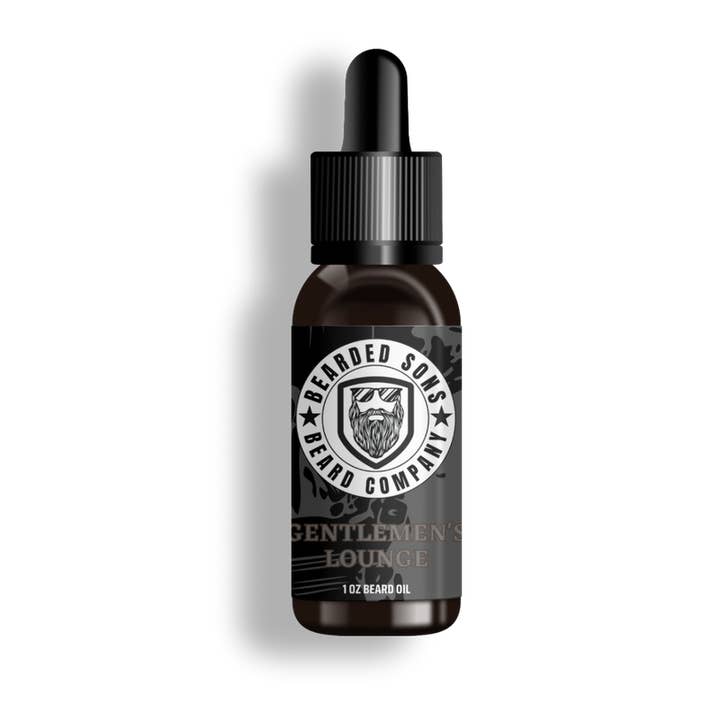 Gentleman’s Lounge Beard Oil for wholesale by Bearded Sons Beard Co