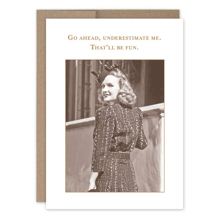 Shannon Martin Design - Wholesale Birthday Card - Go Ahead Birthday Card