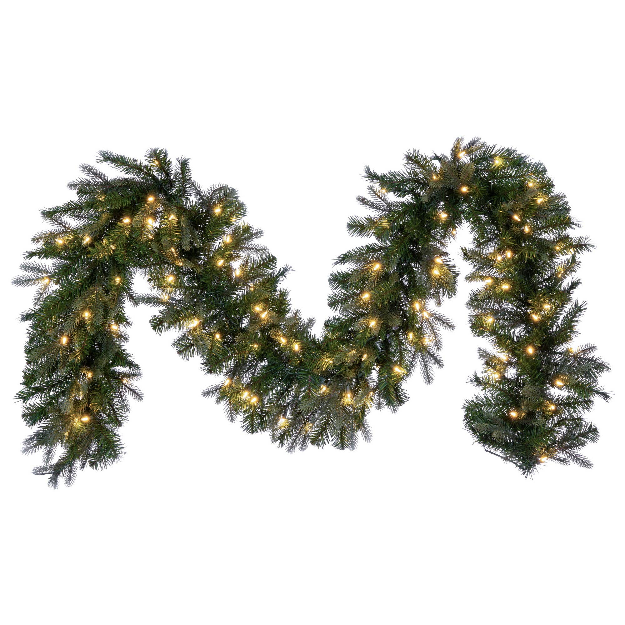 Green Vickerman 9' x 14" Douglas Fir Garl Dura-Lit 100WW for wholesale on Faire0