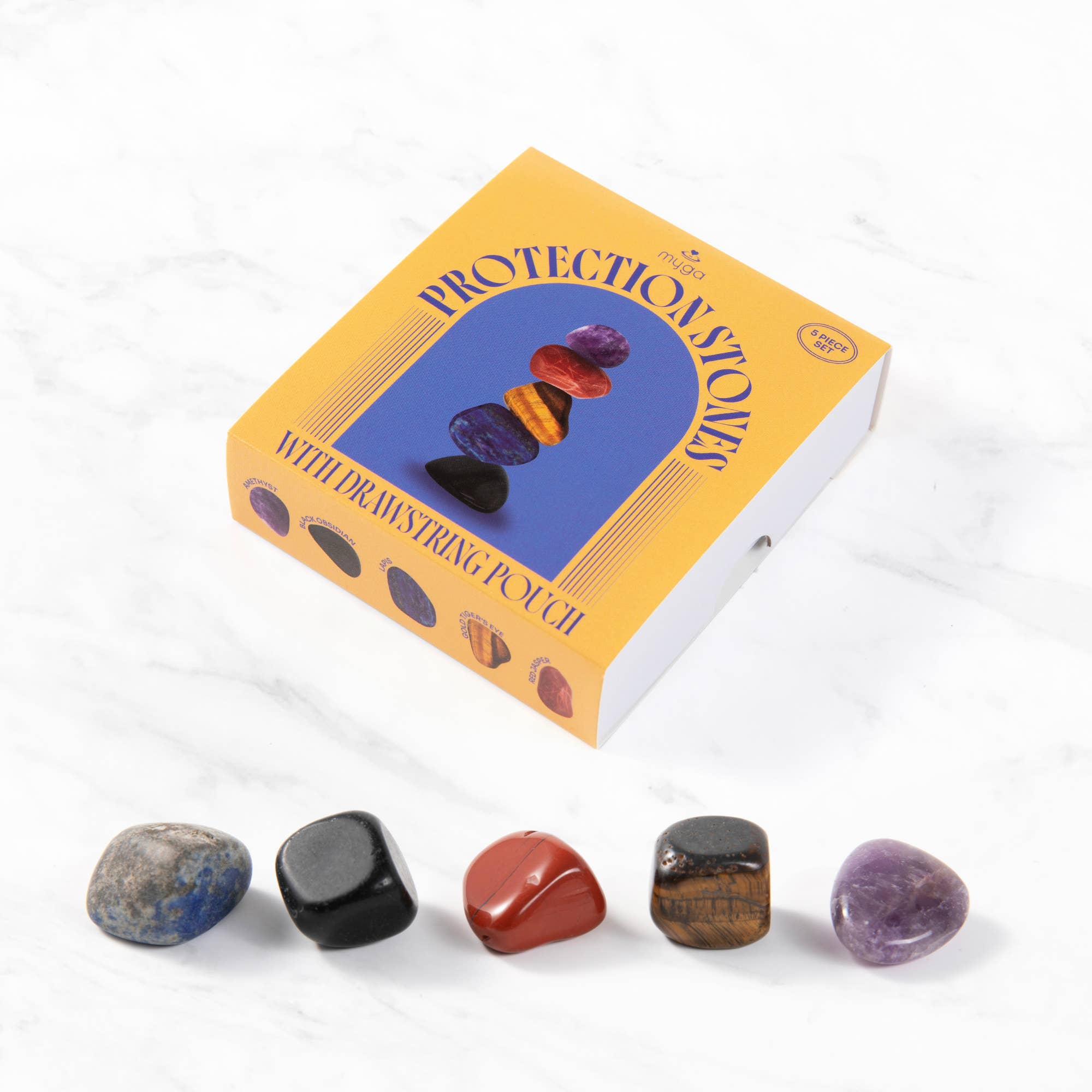 Myga - Wholesale Spiritual Stone/Crystal - Myga Wellbeing Crystal Collection - Display 24 Units20