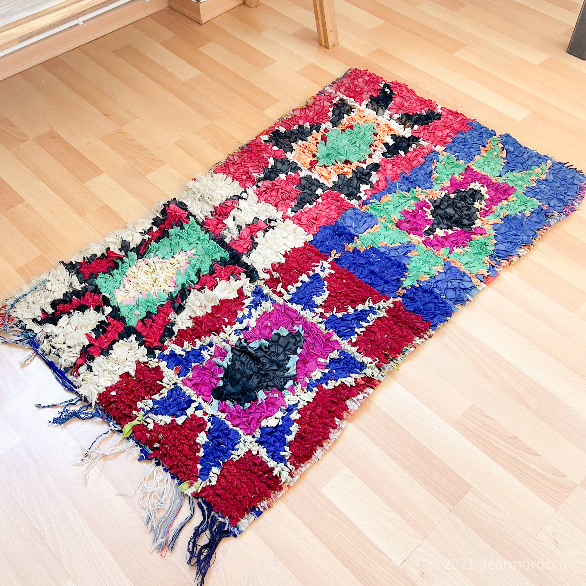 dear Morocco - Wholesale Area Rug - Ready to ship// BOUCHEROUITE RUG //Vintage Moroccan 3