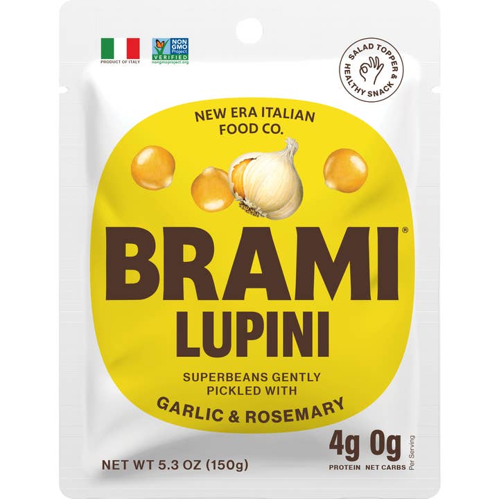 Italian Snacking Lupini Beans - Garlic & Rosemary (150g) and other Purchase Wholesale bracciali pelle. Free Returns & Net 60 Terms on Faire trending on Faire.