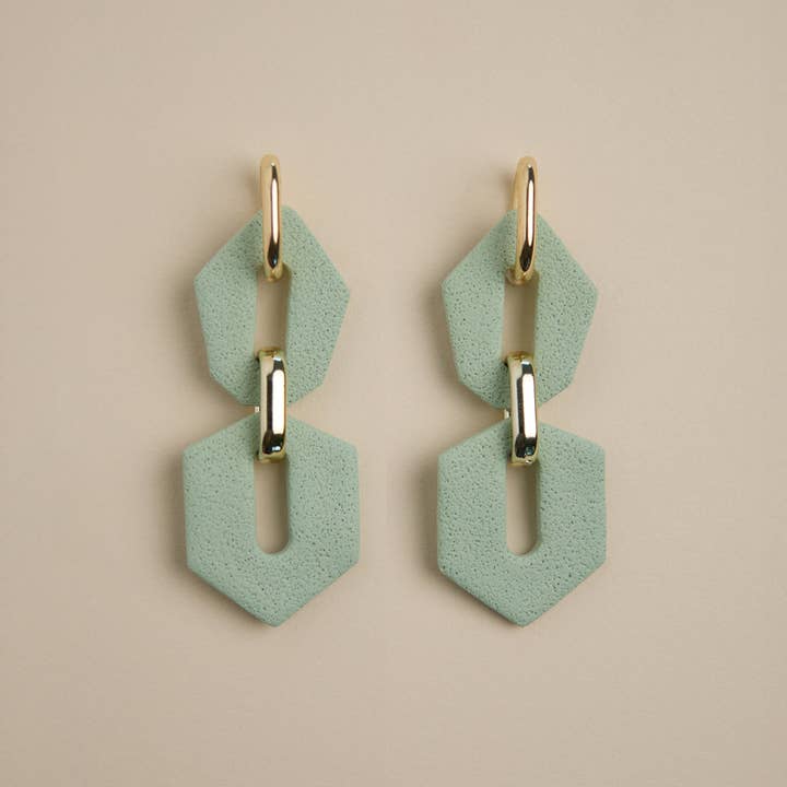 LYHO – wholesale Hoop earrings – Shilla Hoops | Handmade clay earrings | LYHO8