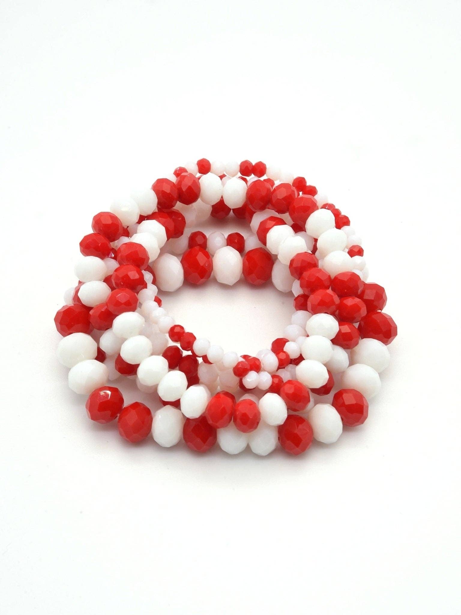 MiMi Wholesale - Wholesale Jewelry Set - CB2177 7 Piece Glass Beaded Bracelet Jewelry Set28