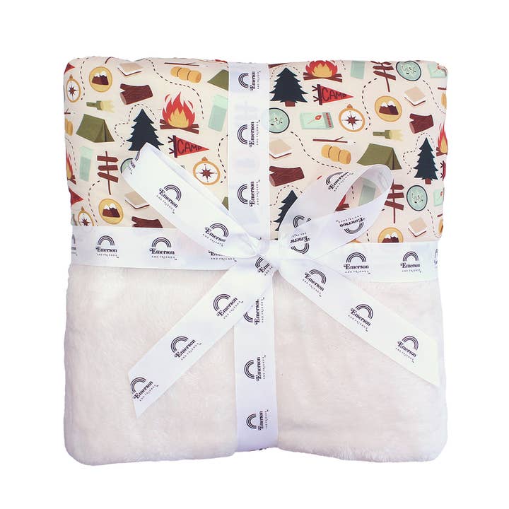 Camp Emerson Twin Camping Bamboo and Fleece Throw Blanket and other Purchase Wholesale small fleece blanket. Free Returns & Net 60 Terms on Faire trending on Faire.