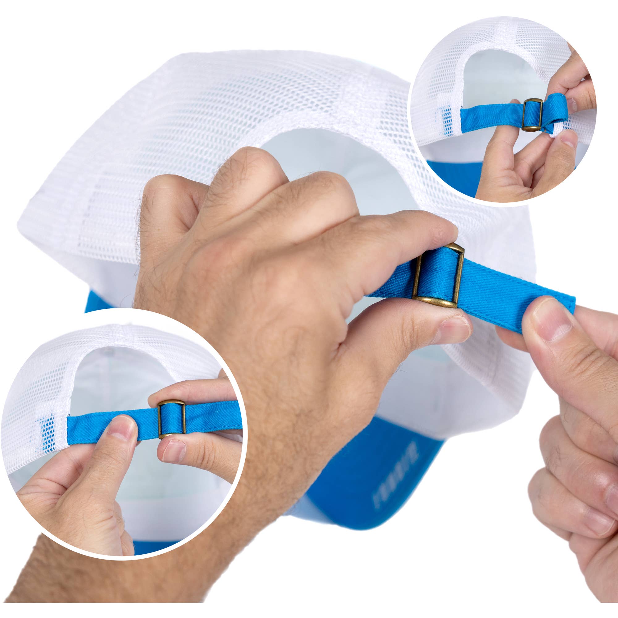 Pavilion - Vendita all'ingrosso Cappellino  da camionista - Unisex - Beach People - Cappello regolabile in neoprene blu chiaro7