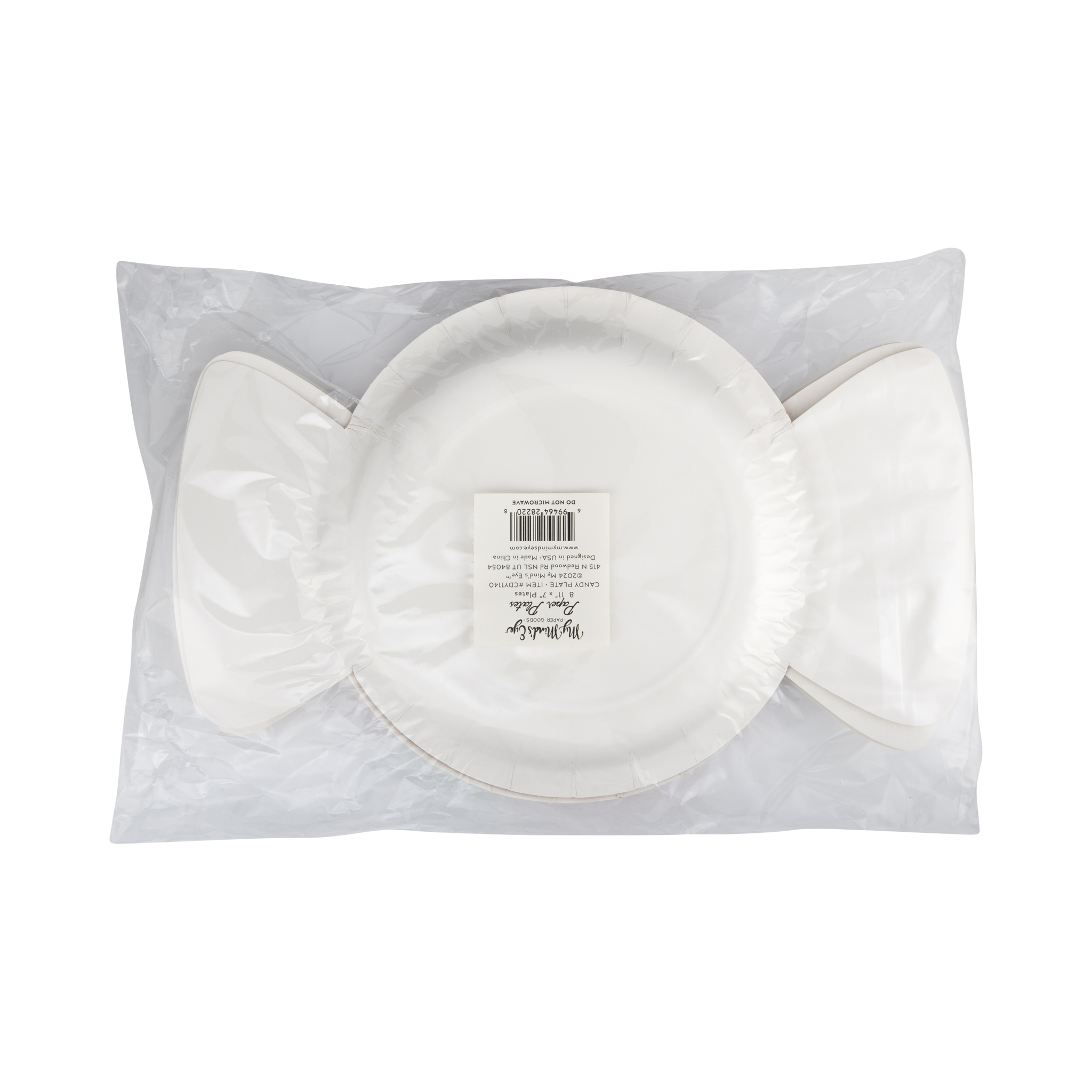 My Mind’s Eye - Wholesale Kartonnen bordje - CDY1140 - Snoepvormig bord van 28 cm3