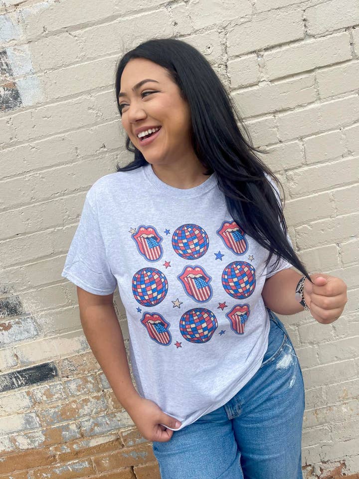 America Disco (T-shirt Gildan) pour la vente par 1/2 Penny Wholesale