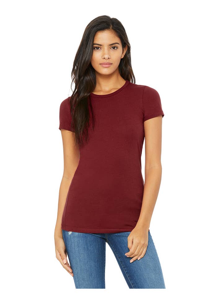 Total Apparel - Wholesale T-Shirt - Women's - Bella + Canvas 6004 - Ladies' Slim Fit T-Shirt20