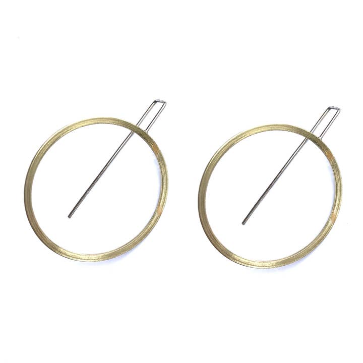 Illusion Circle Hoops for wholesale by Rebekah Vinyard Jewelry