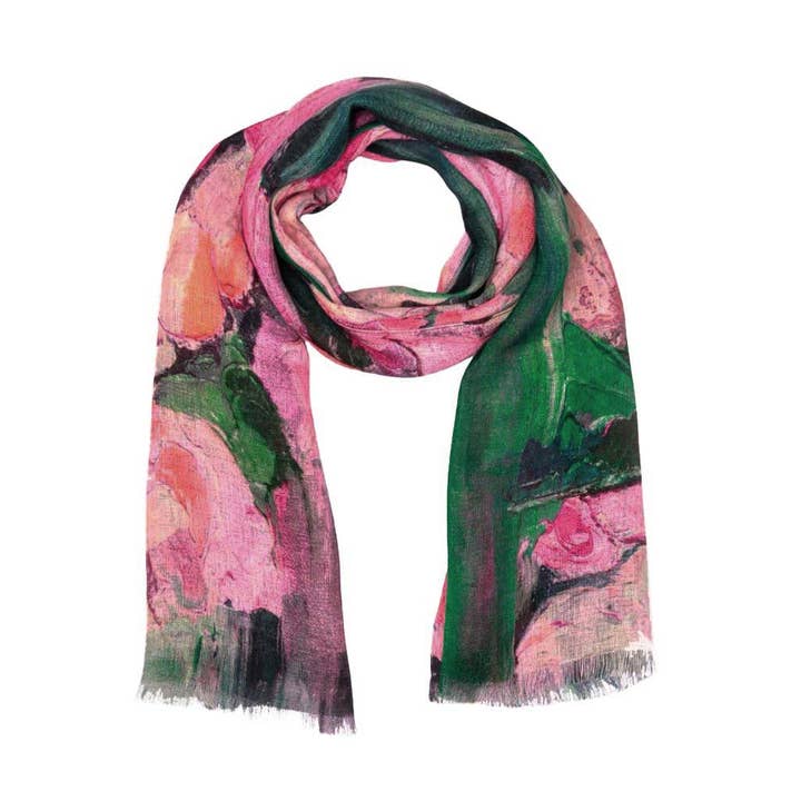 Namaskar Australia – Großhandel Schal – Damen – Designer-Schal aus Baumwollmodal mit Blumenmuster0