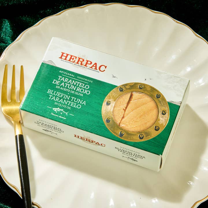 Tarente au thon rouge Herpac à l'huile d'olive pour la vente par Lata