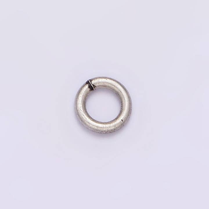 Aim Eternal - Wholesale Craft Supplies - S925 Sterling Silver Open Jump Rings 3mm, 4mm, 5mm, 6mm SL-348 SL-349 SL-350 SL-351 SL-352