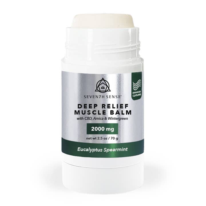 Deep Relief Balm 2000mg Eucalyptus Spearmint for wholesale by Seventh Sense