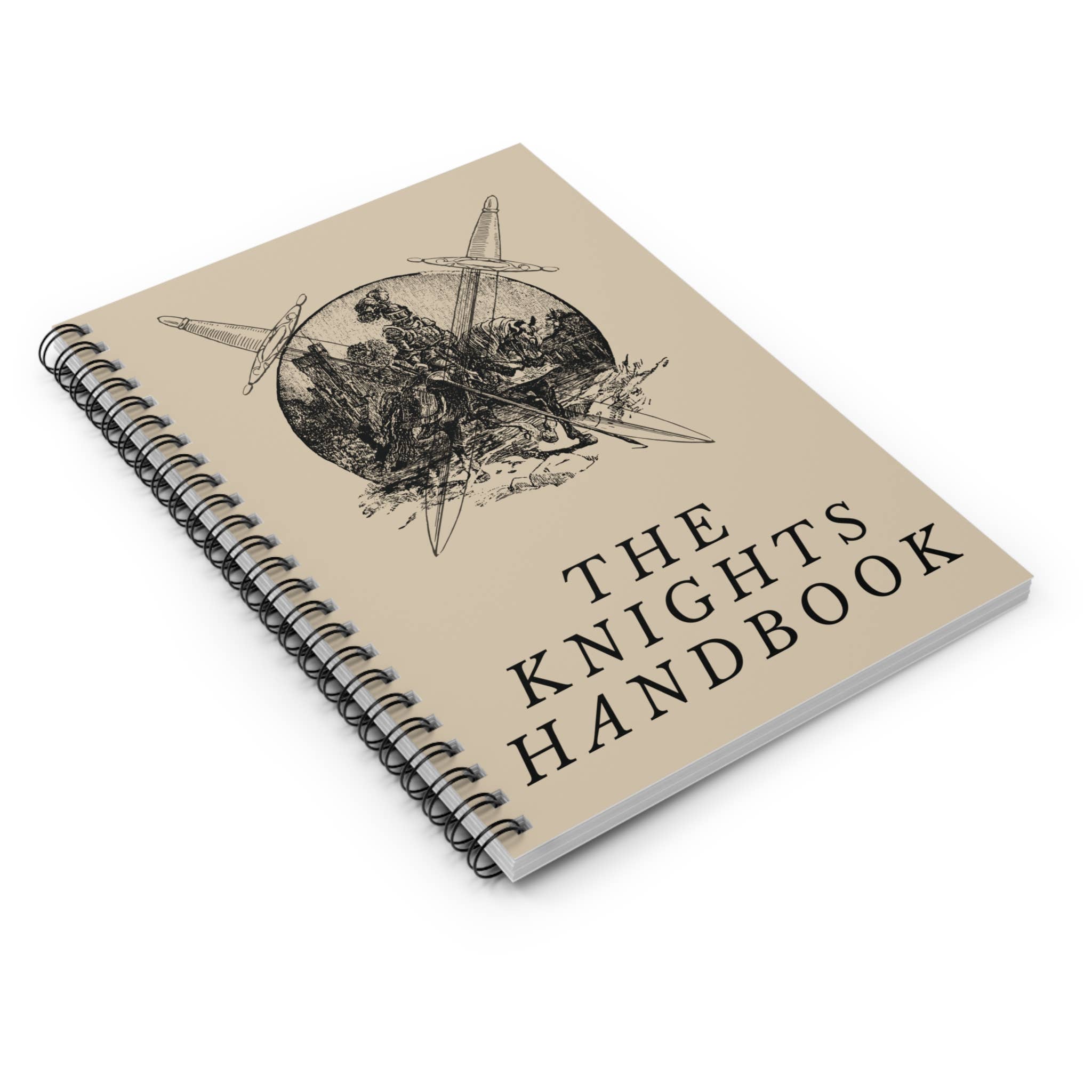 Laney's Castle - Wholesale Notebook - The Knights Handbook Notebook | 6×8 Spiral Adventure Journal6