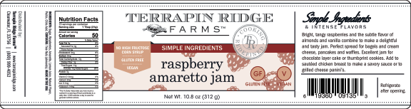 Terrapin Ridge Farms - Wholesale Jam/Jelly - Raspberry Amaretto Preserve1
