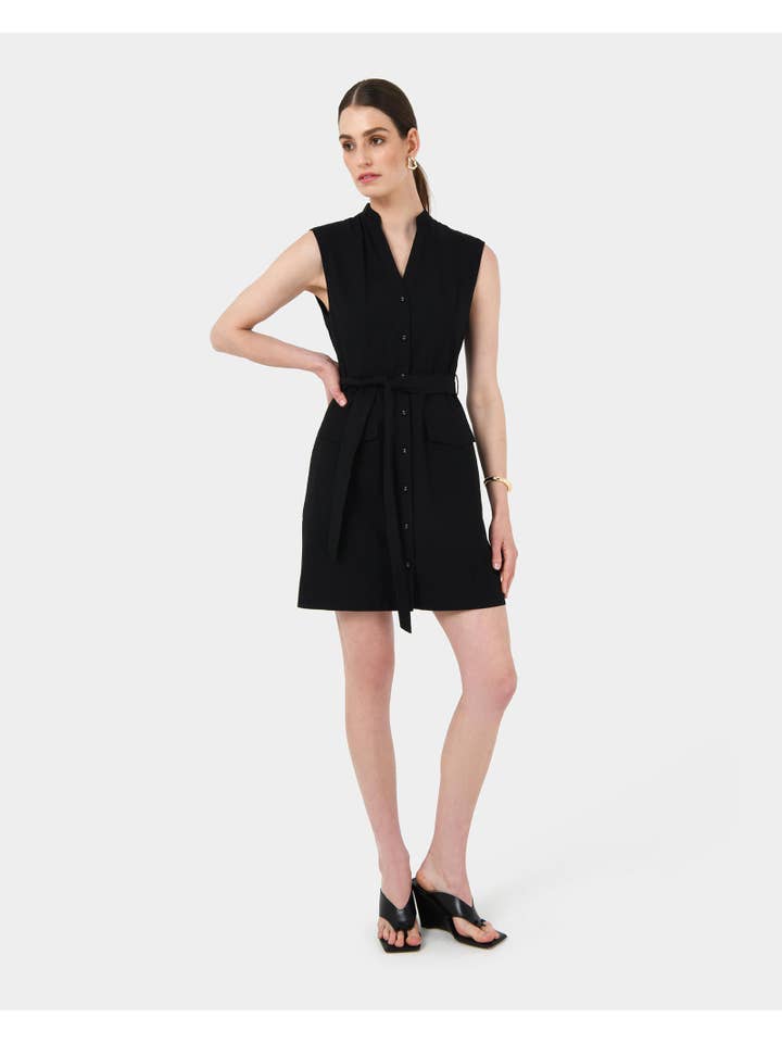 Forcast – Vestido - Mulher por atacado – Vestido Utilitário com Laço Kiran para Mulher da Forcast2