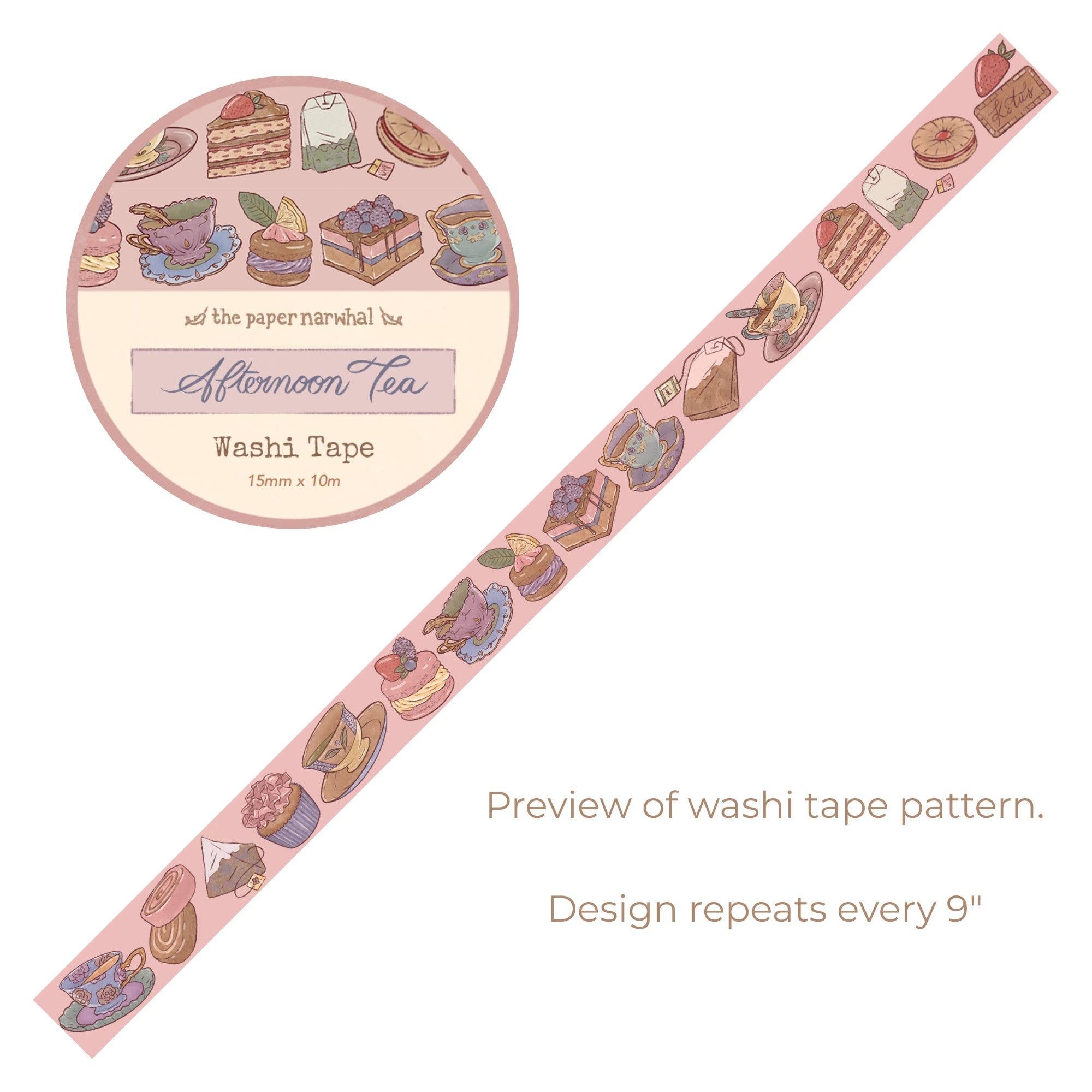 The Paper Narwhal - Wholesale Washi Tape - Afternoon Tea Washi Tape5