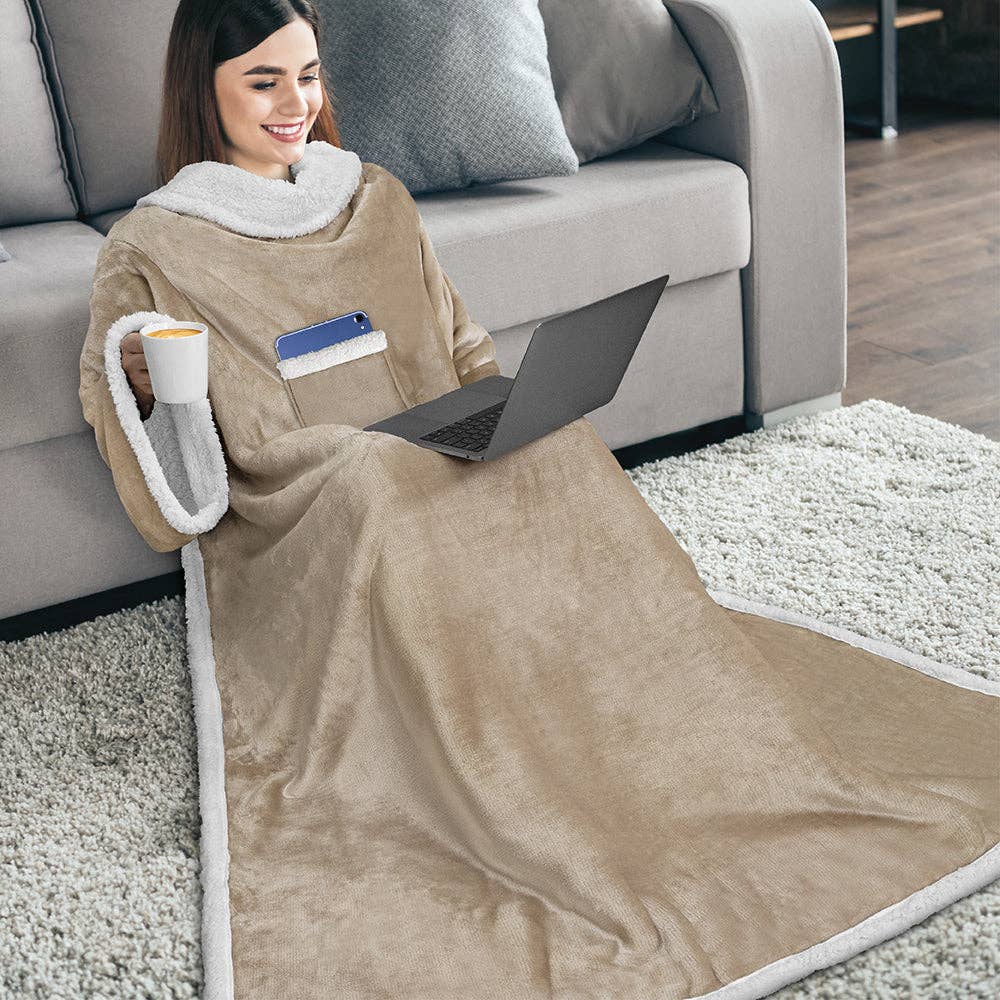 Pavilia - Vendita all'ingrosso Plaid - Coperta con maniche - Tasca applicata172