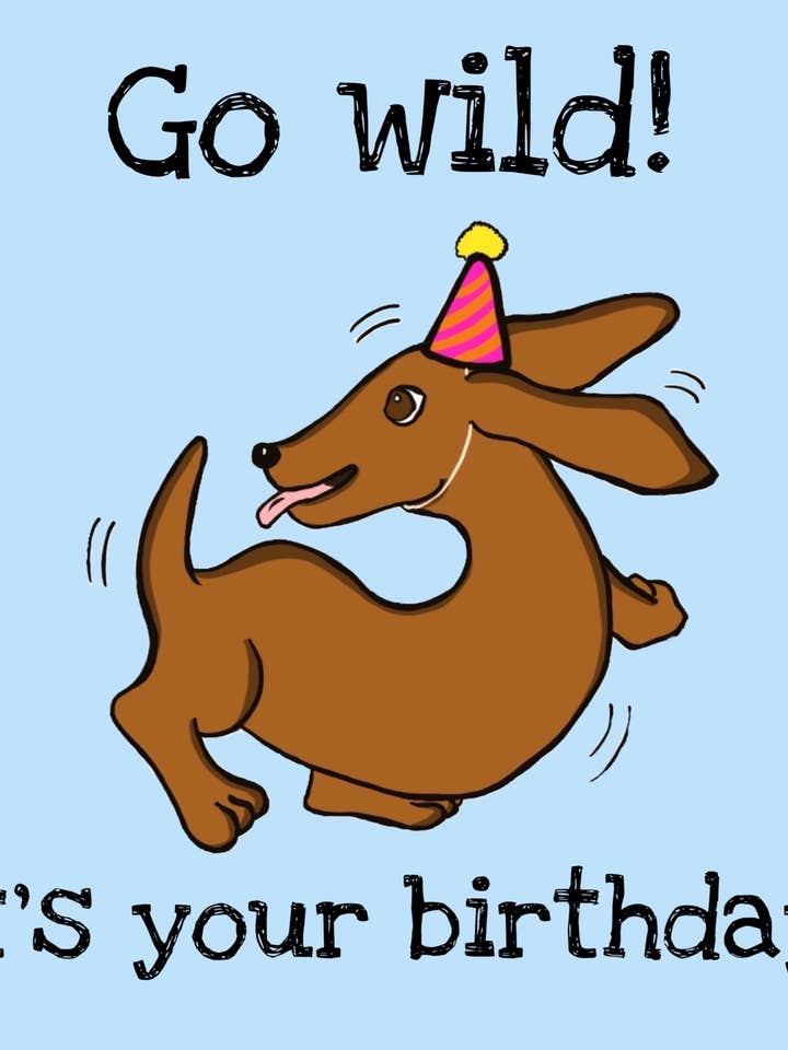 Kids Dog Greeting Card for wholesale by Jubbly Jock