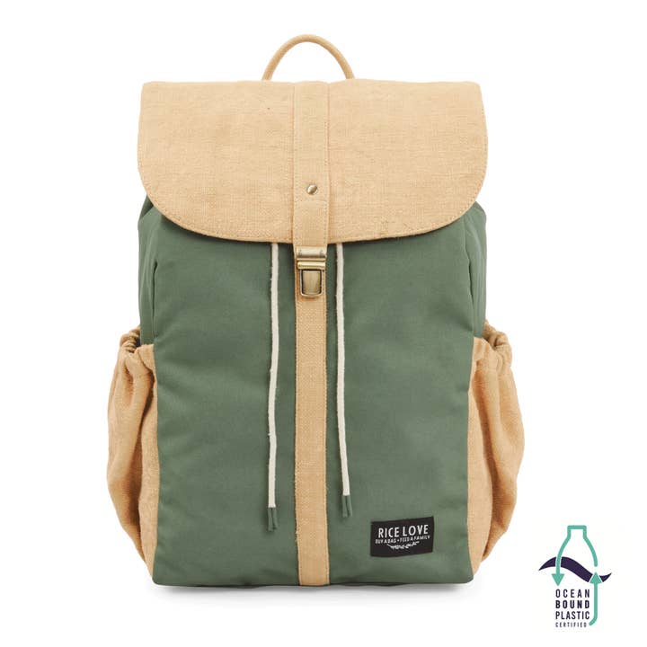Prithi Pack Backpack: Made from Recycled Plastic for wholesale by Rice Love