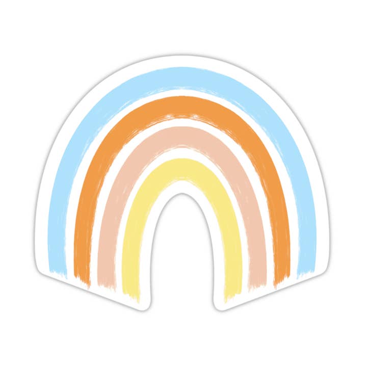 25 Brand colors rainbow stickers for wholesale by Juli's Art Cafe