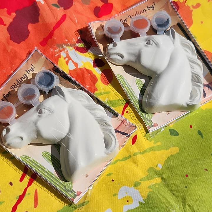 Paarden Gips Verfsets | Feestartikelen voor Kinderen | Niet-Toxisch voor wholesale door Snazzy Crayons