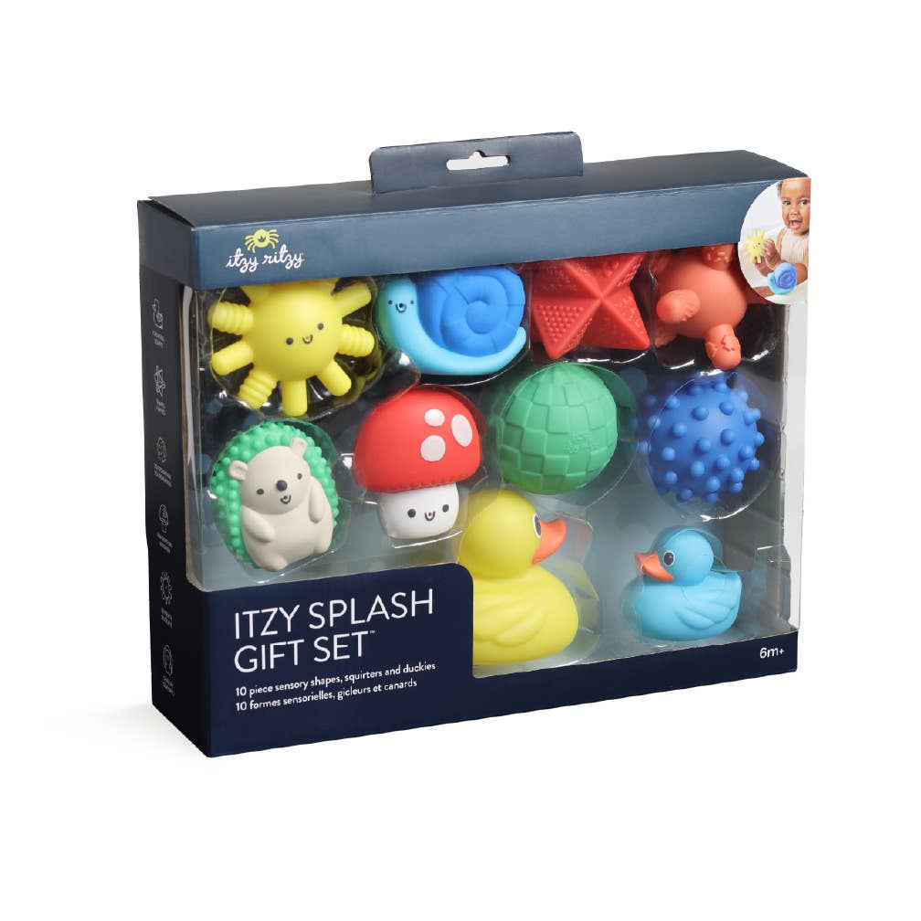 Itzy Ritzy - Wholesale Baby Bath Set - Kids & Baby - *NEW* Itzy Splash Gift Set™ Soft Bath + Water Toys1