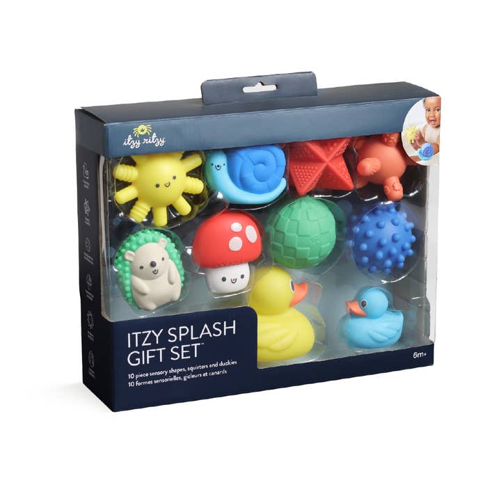 Itzy Ritzy - Wholesale Baby Bath Set - Kids & Baby - *NEW* Itzy Splash Gift Set™ Soft Bath + Water Toys1