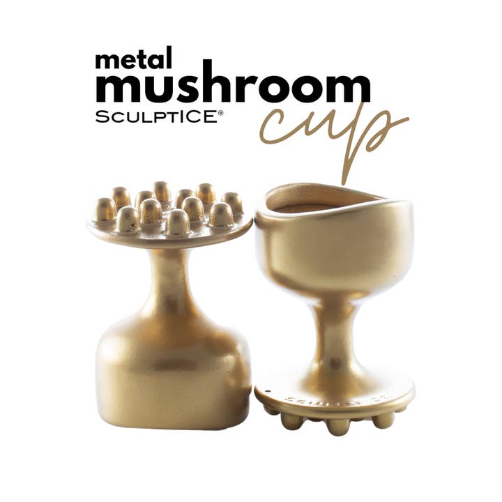 SculptICE® Mushroom Cup Metal for wholesale by SculptICE