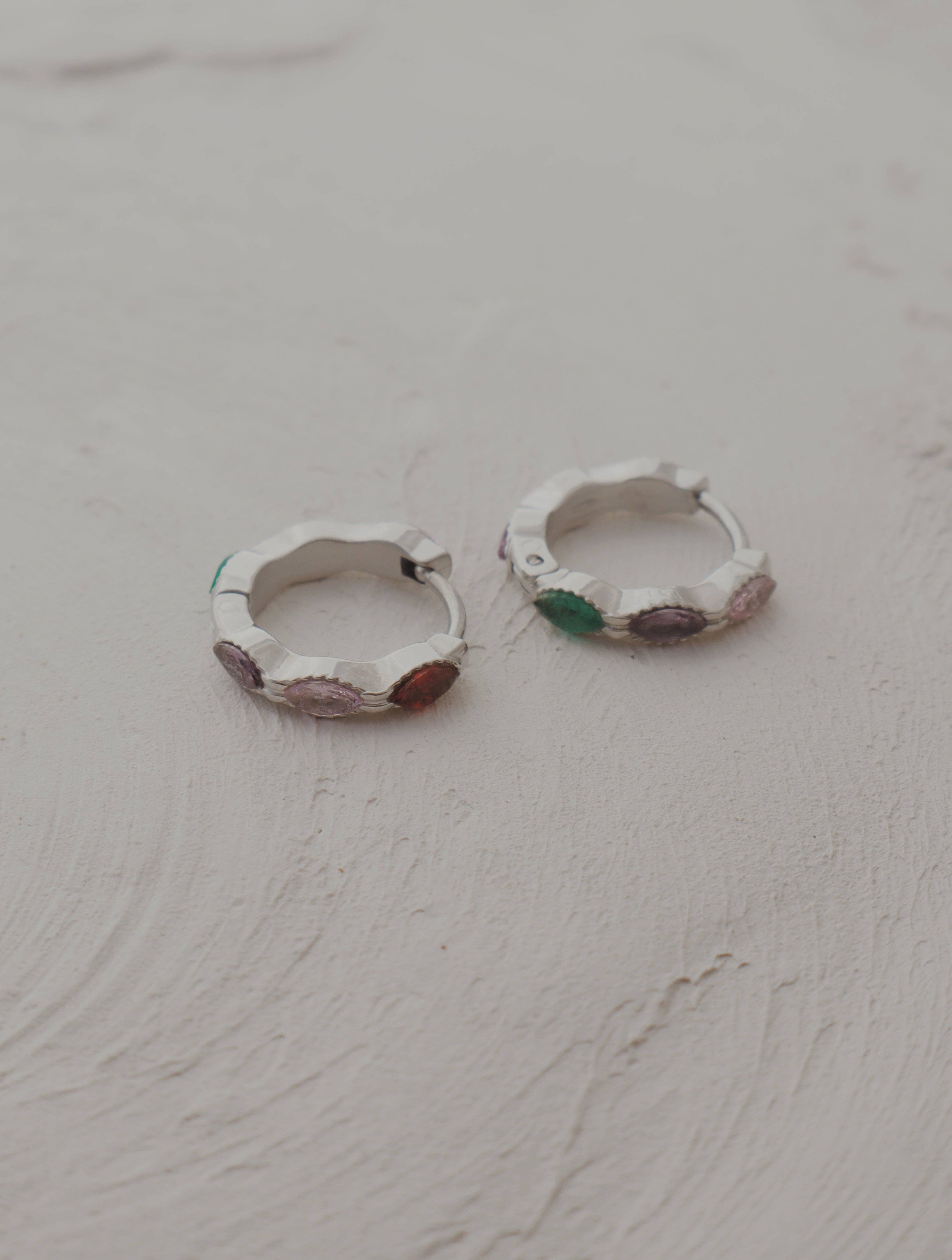 Olive Branch Jewelry & Co. - Wholesale Huggie Earrings - Twinkling Lights Huggie Hoop Earrings6