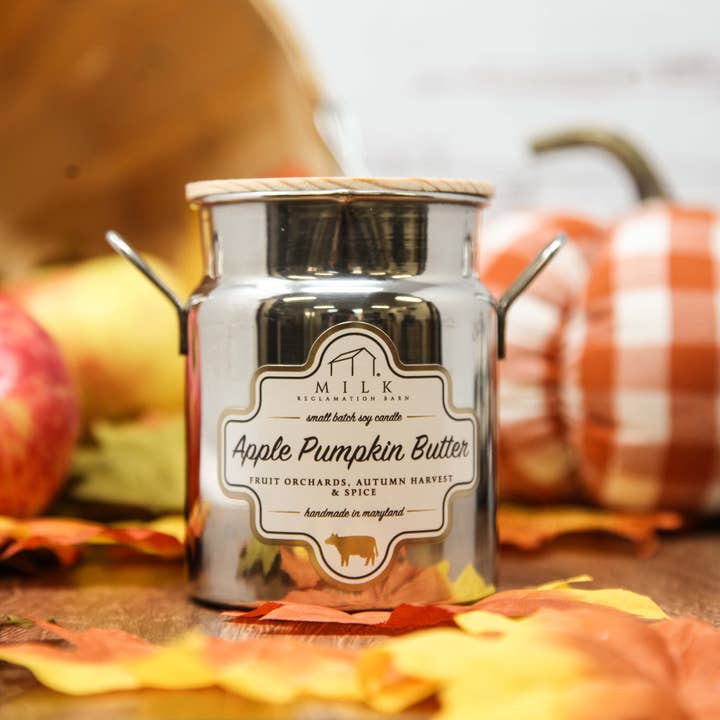 Milk Reclamation Barn - Wholesale Jar/Filled Candle - Stainless Milk Churn Candle - 12.5 oz81
