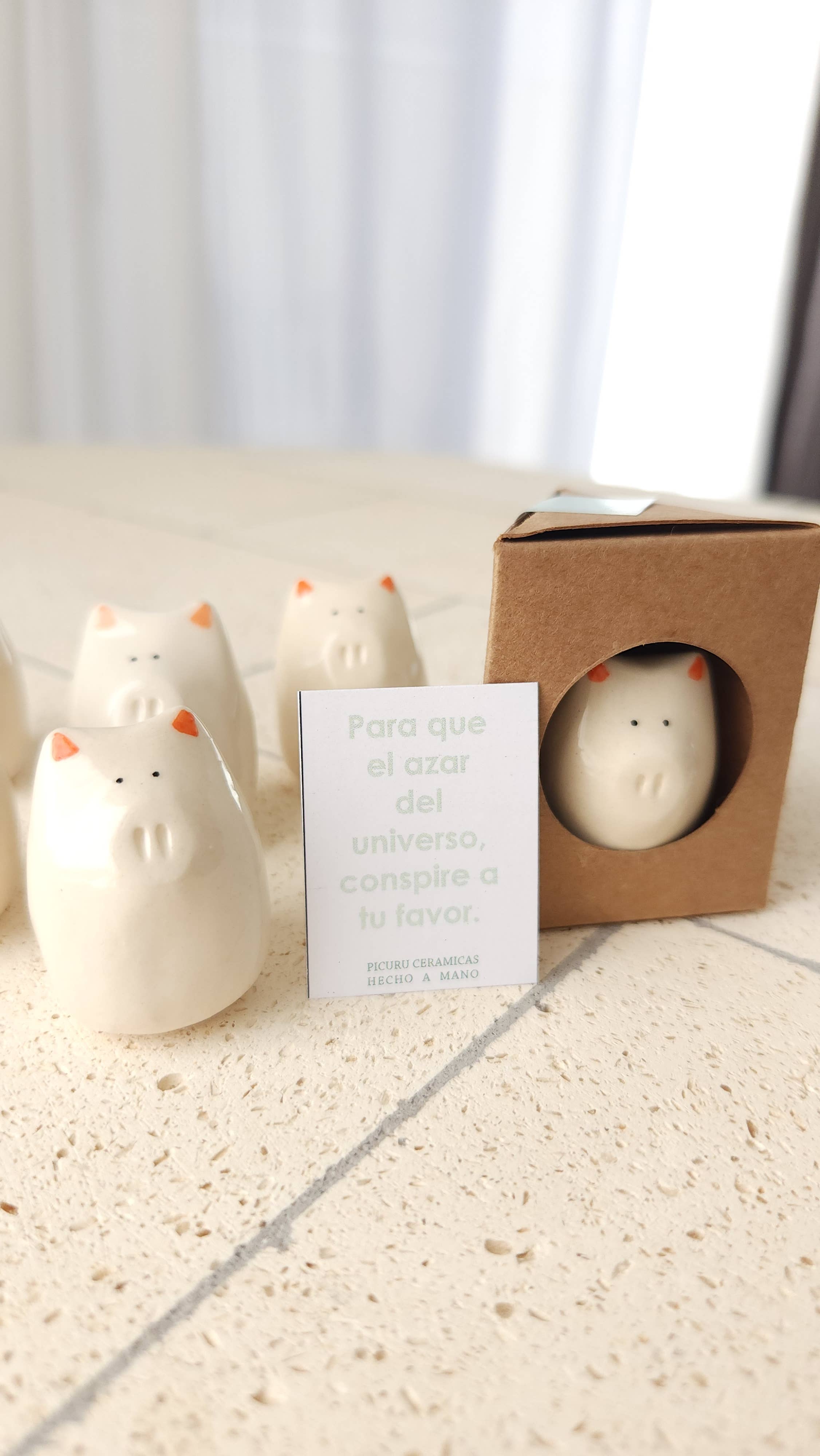 Picuru ceramicas - Wholesale Decorative Figurine - Lucky Pig Amulet (5 languages)1