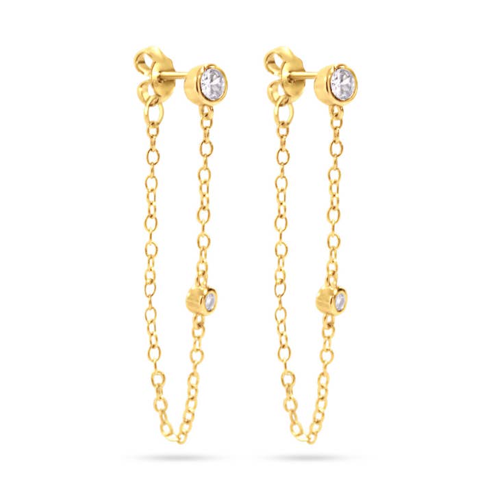 Luxe Oor Ketting Studs voor wholesale door Chloe + Lois