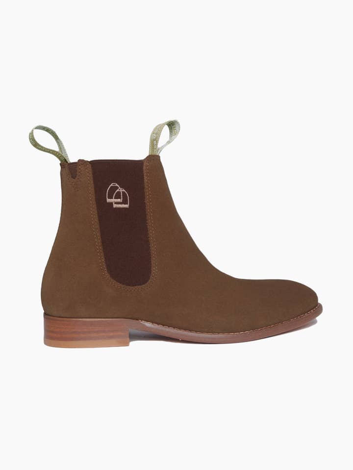 Stivaletto Chelsea in camoscio da donna per la vendita all'ingrosso da parte di Virgoan Wish LLC