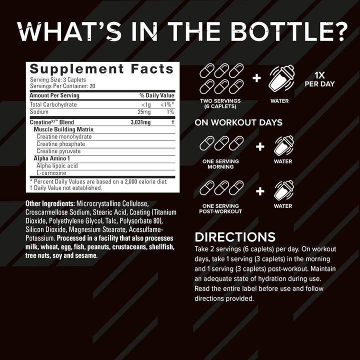 Campus Protein - Wholesale Protein/Superfood Powder - Six Star Creatine X32