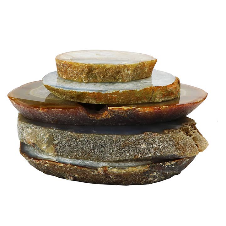 Blue Ocean Traders - Wholesale Decorative Tabletop Object - Thick Agate Slab1