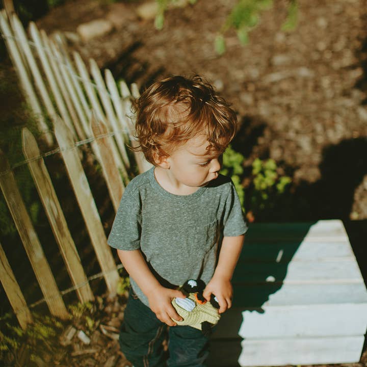 Pebblechild - Venta al por mayor Peluche - Niños y bebés - Sonajero de tractor de juguete de ganchillo para bebé4