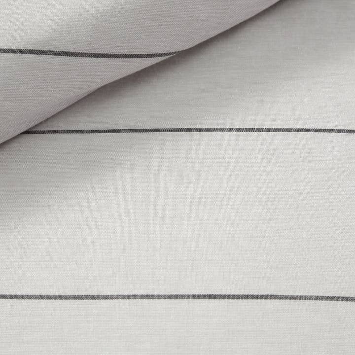 Leo Stripe Black Comforter Set for wholesale on Faire5