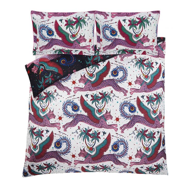 Marine/wit Lynx beddengoedset - maten VK/EU voor groothandel op Faire10