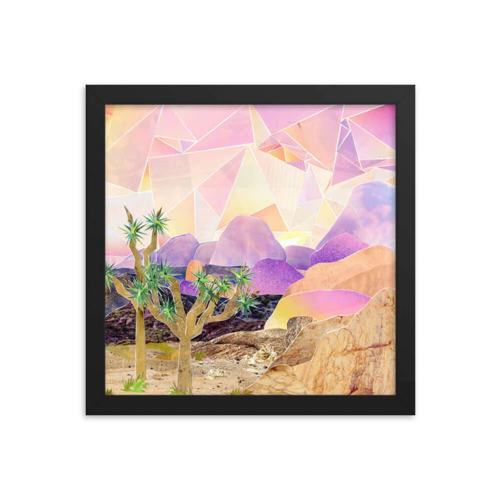more the merrlier - Wholesale Art Print - Joshua Tree Framed Collage Art Print6