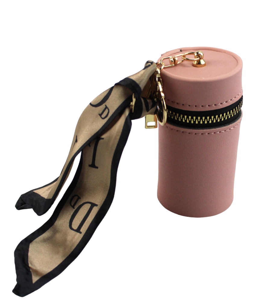 Mix 936A Lipstick Holder Keychain Solid Color for wholesale on Faire8