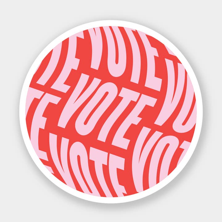 Vote - Adesivo rotondo per la vendita all'ingrosso da parte di Daymade