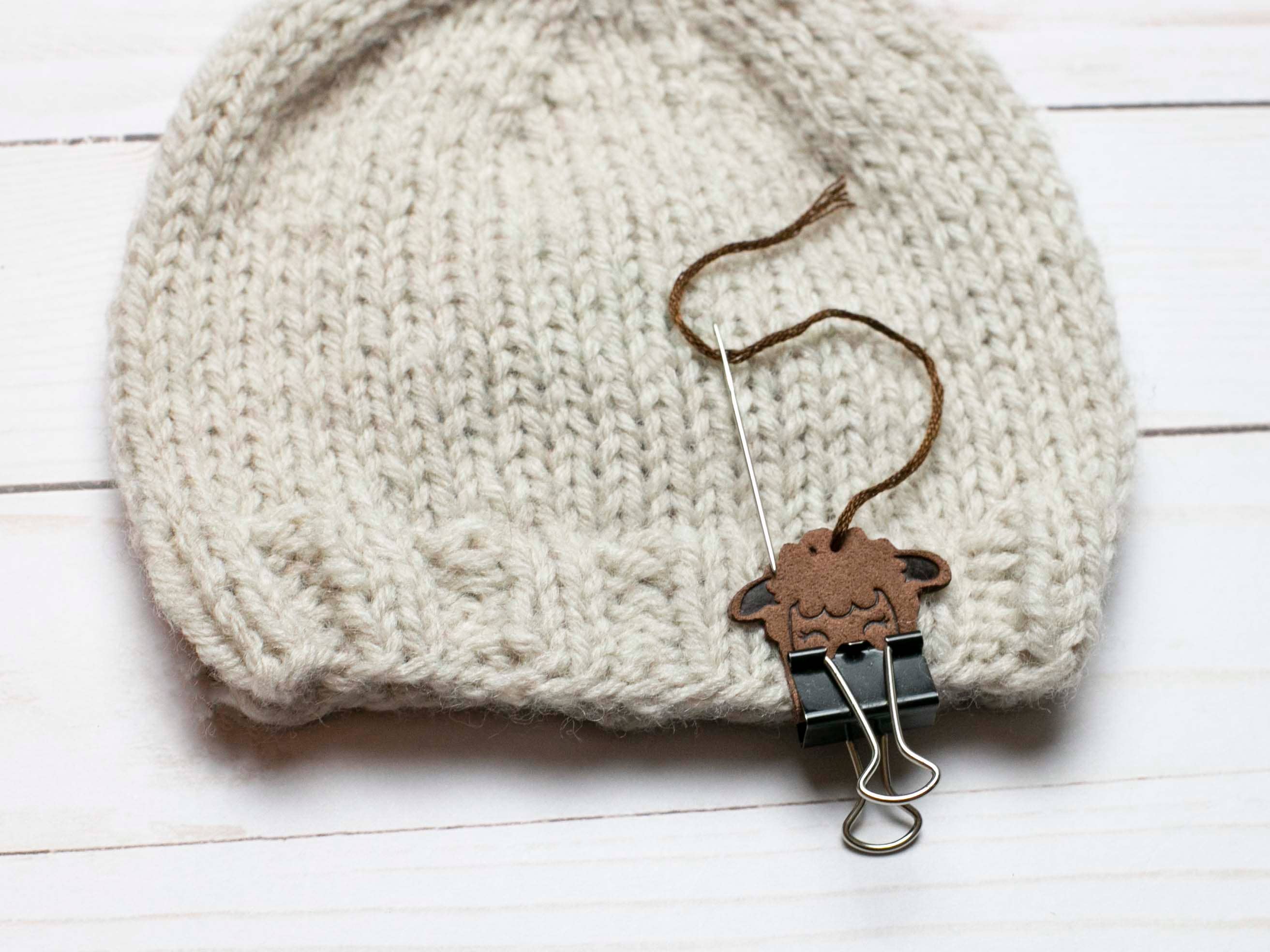 Fox & Pine Stitches - Vente Aiguille à tricoter - Mouton | Étiquettes Rabattables5