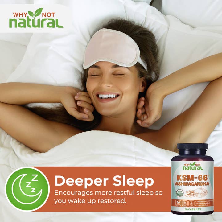 WhyNotNatural - Wholesale Oral Supplement/Vitamin - Organic Ashwagandha, KSM 664