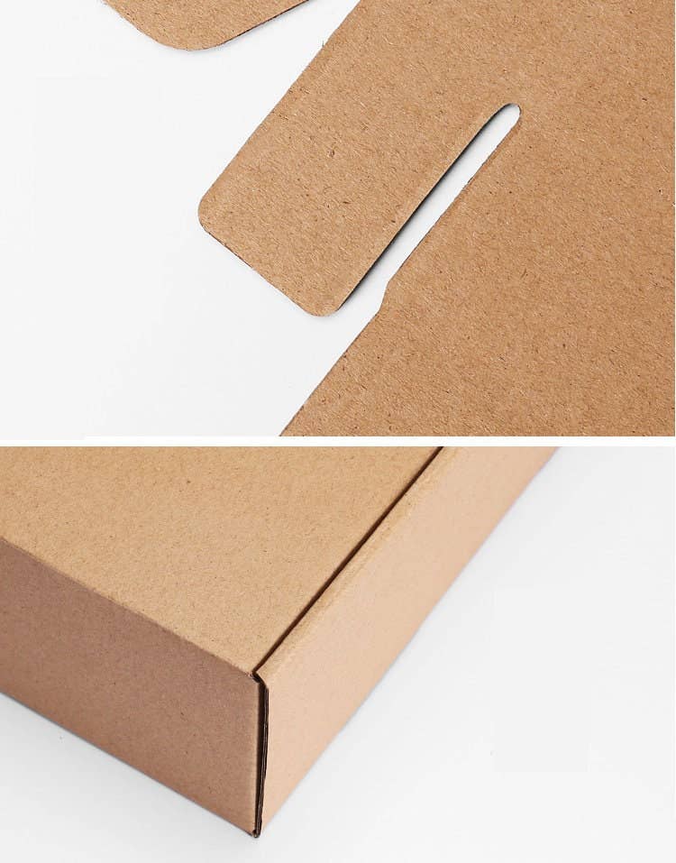 Zakka - Wholesale Gift Box - 100pcs Corrugated Shipping Mailing Box 6"x6"x2"(15*15*5cm)4