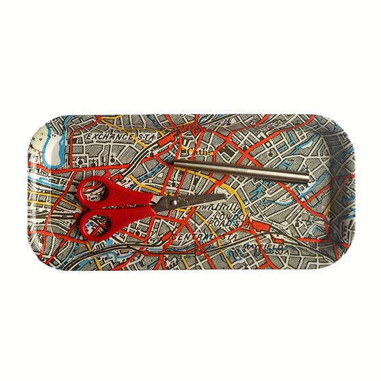 Manchester map tray for wholesale by MAPWORKS - Jane Revitt